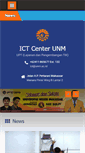 Mobile Screenshot of ict.unm.ac.id